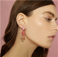 Ohrringe Rosso Prezioso Dame River in Silber 23831RI-AL - 23831RI-AL